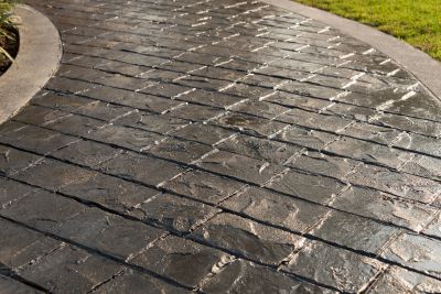 Textured Concrete Installation in Corpus Christi, TX