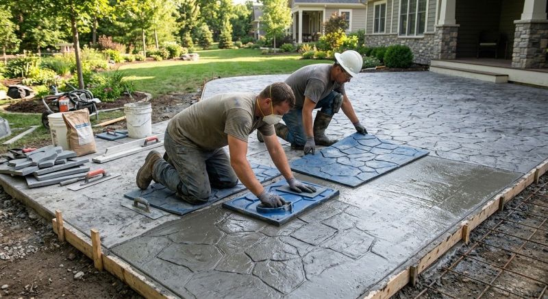 Decorative Concrete Stamping Service